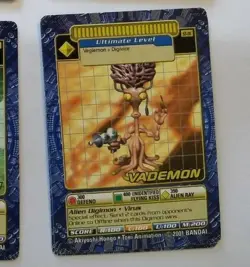 2001 BANDAI DIGIMON VADEMON ULTIMATE LEVEL CARD # ST-111 - Image 1