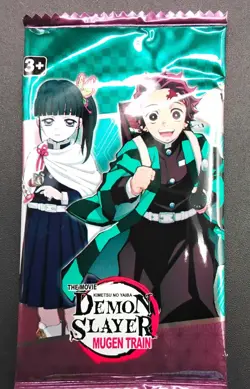 4x Demon Slayer Mugen Train Kimetsu No Yaiba Trading Card Game TCG Booster Packs - Image 4