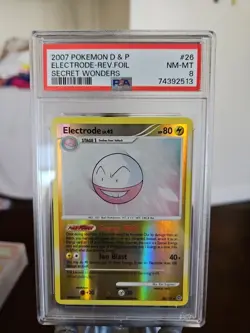 Electrode 26/132 Secret Wonders Reverse Holo Card - Image 1