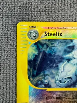 Steelix 35/147 Reverse Holo Aquapolis 2002 Pokemon Card LP e-Reader Vintage - Image 4