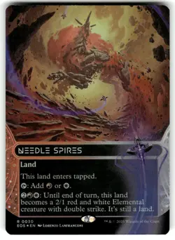 Needle Spires (Borderless) Edge of Eternities: Stellar Sights 30 NM FOIL - Image 1