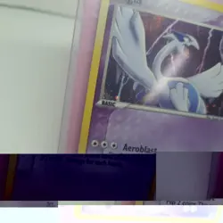 Pokemon TCG Lugia Unseen Forces Cosmo Holo Card 29/115 Rare 2005 Vintage Light P - Image 4