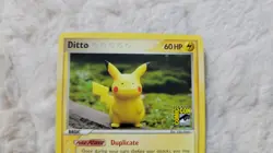 Pokemon Ditto (Pikachu) Comic Con Stamped Promo Card 63/113 - Image 4