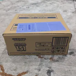 Pokemon Card Game 151 SV2a Booster Box CASE (12Boxes) SEALED Japanese - Image 1