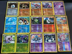 Pokemon TCG Black And White: Plasma Blast 15 Card Lot REVERSE HOLO - Image 2