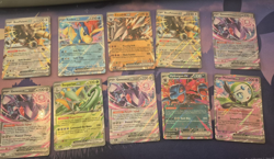 Pokemon TCG- Ten EX cards from White Flare and Black Bolt. NM+ - Image 1