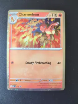 Charmeleon 079 *Flame Swirl* Chaos Rising Promo Cosmos Holo Pokemon Card - Image 3