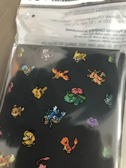 2024 Pokemon Center Pokemon Pixels Card Sleeves TCG (65 Sleeves) Brand New - Image 5