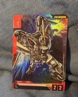 Ginn C+ Gundam Card Game Seed Strike ST04-008 NM - Image 1