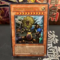 Andro Sphinx EP1-EN002 Yu-Gi-Oh! Movie Exclusive Pack Unlimited - Image 2