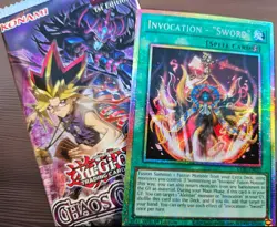 CORI-EN053 Invocation - ''Sword'' Starlight Rare 1st Ed YuGiOh NM Chaos Origins - Image 2