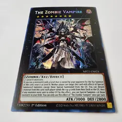 The Zombie Vampire - MP23-EN024 - Prismatic Secret Rare - NM - 1st ed - Yugioh - Image 2