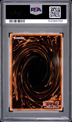 2003 YU-GI-OH! STARTER DECK: JOEY 1ST EDITION #001 RED-EYES B. DRAGON PSA 7 - Image 2