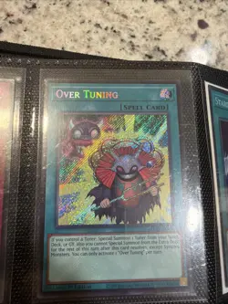 Yugioh Over Tuning BLGG-EN034 Secret Rare 1st Edition NM!!! - Image 1
