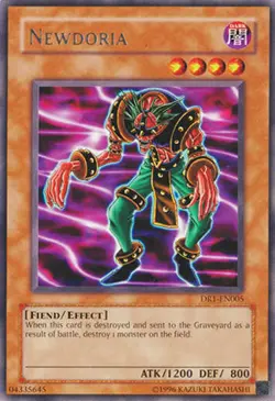Yu-Gi-Oh! - Newdoria (DR1-EN005) - Dark Revelation 1 - Rare - NM - Image 1