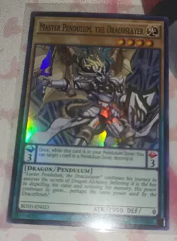 Master Pendulum, the Dracoslayer - BOSH-EN023 - Super Rare - Unlimited - Image 1