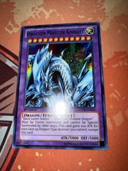 YUGIOH DRAGON MASTER KNIGHT LCYW-EN050 SUPER 1ST ED NM - Image 1