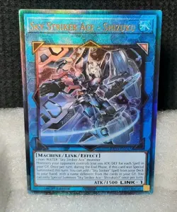 Yu-Gi-Oh! Sky Striker Ace - Shizuku *PRISMATIC ULTIMATE RARE* RA03-EN043 1st Ed - Image 1