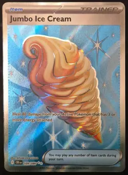 Jumbo Ice Cream 109/086 Ultra Rare Chaos Rising Pokemon Holo Near Mint - Image 2