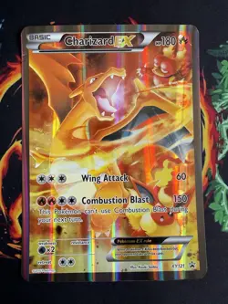 Pokemon TCG Charizard EX XY121 Holographic Black Star Promo 2016 Oversize/Jumbo - Image 1