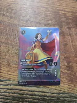 Snow White - Fair-Hearted Enchanted - Shimmering Skies Disney Lorcana - 220/204 - Image 1