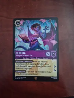 Demona Scourge of the Wyvern Clan Whispers in the Well Regular Lorcana Disney - Image 1