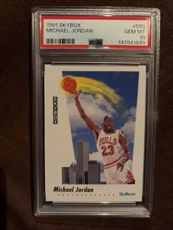 Michael Jordan 1991-92 Skybox #583 PSA 10!! - Image 1