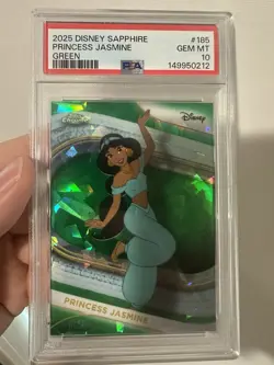 2025 Disney Sapphire Jasmine /99 PSA 10 - Image 1
