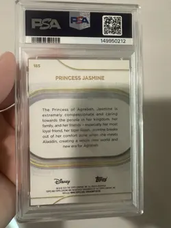 2025 Disney Sapphire Jasmine /99 PSA 10 - Image 2