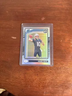 2024 Panini Donruss Optic - Rated Rookie Drake Maye #229 Holo Prizm (RC) - Image 1