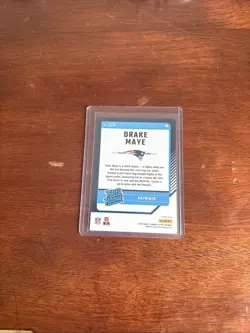 2024 Panini Donruss Optic - Rated Rookie Drake Maye #229 Holo Prizm (RC) - Image 2