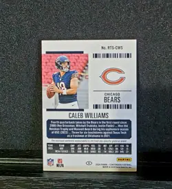 Caleb Williams 2024 NFL Rookie Ticket Relic Card - Image 2