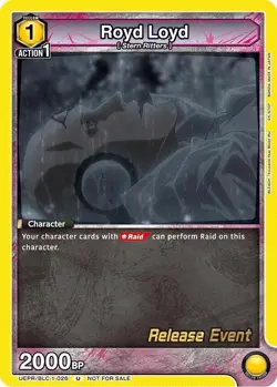 Royd Loyd Release Event - UEPR/BLC-1-026 NM - Union Arena - Image 1