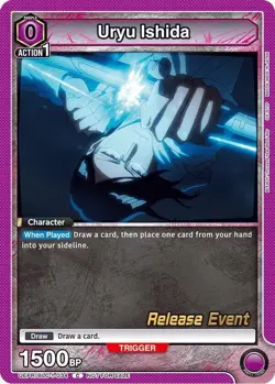 Uryu Ishida Release Event - UEPR/BLC-1-034 NM - Union Arena - Image 1