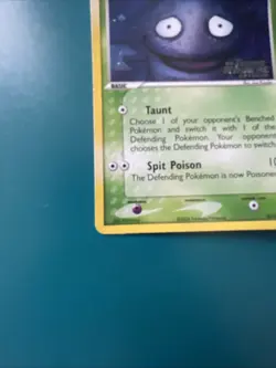 Pokemon TCG EX Team Rocket Returns Grimer Stamped Reverse Holo Card 56/109 2004 - Image 3
