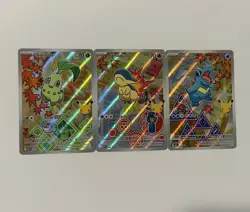 Pokemon TCG: First Partner Illustration Collection Series 2 - Johto Complete Set - Image 1