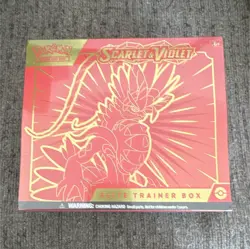 Pokemon TCG Scarlet & Violet Koraidon Elite Trainer Box 45 Cards English 2023 - Image 1