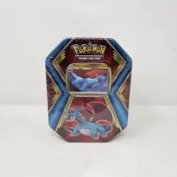 Pokemon TCG Salamence Dragons Tin w/ 10 Mini 3-Card Booster Packs - NEW/SEALED - Image 1