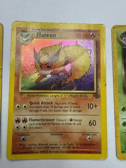 WOTC Vintage Pokemon TCG 5-Card Lot Holo/Regular English 1999 Mewtwo - Image 3