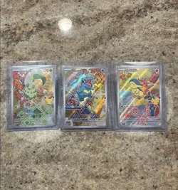 Pokemon First Partner Illustration Collection Series 2 Johto Gen 2 ( Set Of 3 ) - Image 1