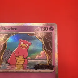 Slowbro 083 Pitch Black Stamped Prerelease Promo Pokemon TCG MEP English LP - Image 4