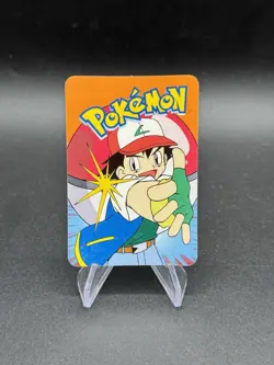 Sandshrew Holo Pokemon Vintage 2000 Vending Prism Sticker Nintendo Rare - Image 2