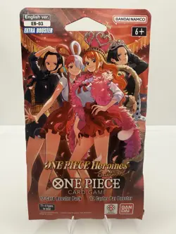 Bandai One Piece Card Game EB-03 Extra Booster Heroines English 12-Card Pack - Image 1