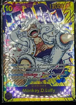 Namco One Piece OP05 Awakening Monkey D Luffy OP05-119 SEC Alt Art Foil 12k - Image 1