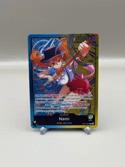 Nami (Nami Deck) OP11-041 Leader Learn Together Deck Set One Piece Foil NM - Image 1