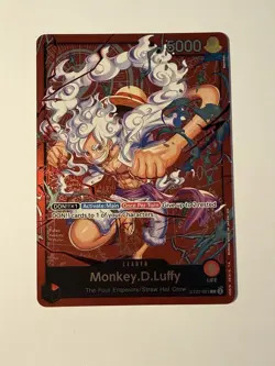 Monkey.D.Luffy ST21-001 Learn Together Deck Set Foil - One Piece TCG English NM - Image 1