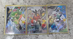 Pokemon TCG Series 2 First Partner Illustration Collection Gen 5 Unova FULL SET - Image 1