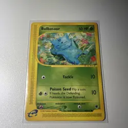 2002 Pokemon TCG Expedition Base Set Bulbasaur 94/165 Card - Image 1