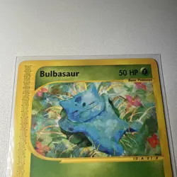 2002 Pokemon TCG Expedition Base Set Bulbasaur 94/165 Card - Image 3