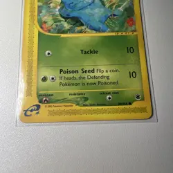 2002 Pokemon TCG Expedition Base Set Bulbasaur 94/165 Card - Image 4